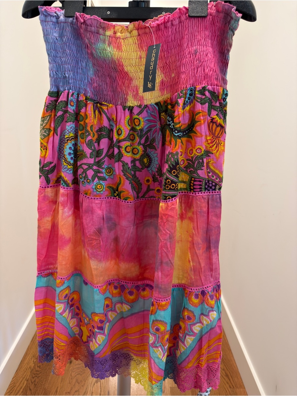 Chaudry KC multi colored sundress/skirt.
